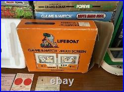 Nintendo Game And Watch LIFEBOAT TC-58 Boxed Complete With Instructions 1983