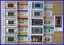 Nintendo Game And Watch Lot Set! Total 12