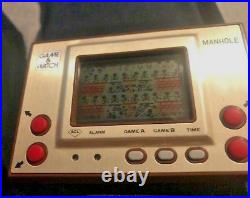 Nintendo Game And Watch Manhole MH-06 Complete original