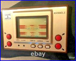 Nintendo Game And Watch Manhole MH-06 Complete original