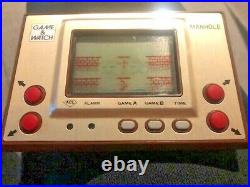 Nintendo Game And Watch Manhole MH-06 Complete original