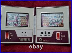 Nintendo Game And Watch Mario Bros Multi Screen Game. Boxed Retro 80s Game