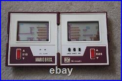 Nintendo Game And Watch Mario Bros Mw-56 1983 Good Condition