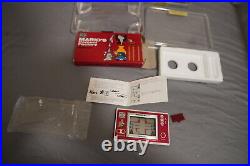 Nintendo Game And Watch Mario Cement Factory ML-102 Working + Perspex Case