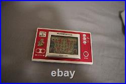 Nintendo Game And Watch Mario Cement Factory ML-102 Working + Perspex Case