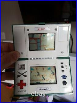 Nintendo Game And Watch Multi Screen Zelda Vintage Excellent Condition Rare