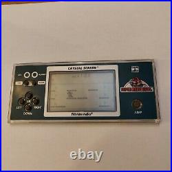 Nintendo Game And Watch YM-801 Crystal Screen RARE Super Mario Bros Unboxed