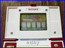 Nintendo Game & Watch 1985 Black Jack BJ-60 Multiscreen in Mint Condition