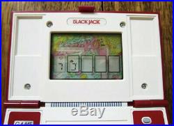 Nintendo Game & Watch 1985 Black Jack BJ-60 Multiscreen in Mint Condition