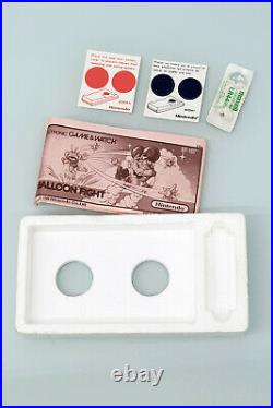 Nintendo Game & Watch Balloon Fight BF-107 near mint BOXED New Wide Screen