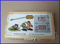 Nintendo Game & Watch Bombsweeper Boxed Rare Retro and Vintage 1980's BD-62