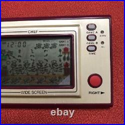 Nintendo Game & Watch Chef FP-24 Japan 1981 Game & Watch Used