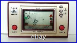 Nintendo Game Watch Chef Japan 1981 Rare And Retro Used Tested Works With Box