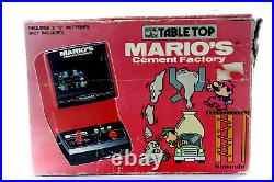 Nintendo Game & Watch Color Screen Tabletop Mario's Cement Factory CM-72 Japan