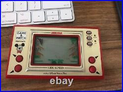 Nintendo Game & Watch Console Mickey Mouse Good Working Condition/Retro/1981