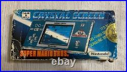 Nintendo Game & Watch Crystal Screen Super Mario Bros 1986 Console Gioco Vintage
