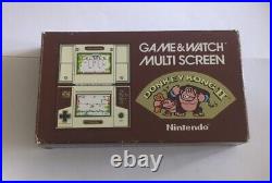 Nintendo Game & Watch DONKEY KONG II JR-55 BOXED Superb Condition Tested Working