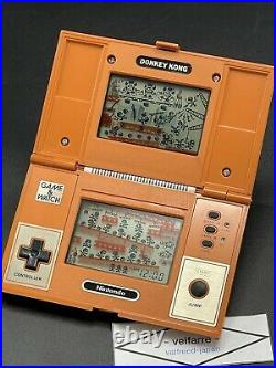 Nintendo Game & Watch DONKEY KONG Multi Screen Orange Tested great Collection JP