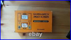 Nintendo Game & Watch DONKEY KONG Multi screen, Dk-52, rare, 1982