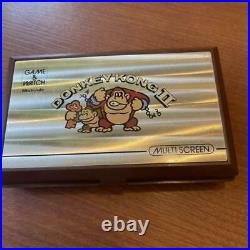 Nintendo Game & Watch Donkey Kong 2 Multi Screen retro console Vintage Rare Used