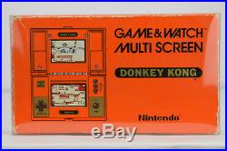Nintendo Game & Watch Donkey Kong Boxed Multi Screen DK-52 LCD Handheld and