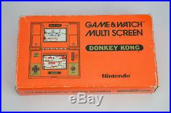 Nintendo Game & Watch Donkey Kong Boxed Multi Screen DK-52 LCD Handheld and