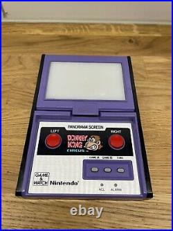 Nintendo Game & Watch Donkey Kong Circus MK-96 1984 Hand Held Games Console