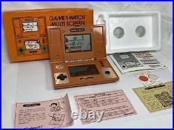 Nintendo Game & Watch Donkey Kong Dk-52 1982 Boxed Complete