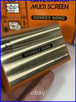 Nintendo Game & Watch Donkey Kong Dk-52 1982 Boxed Complete