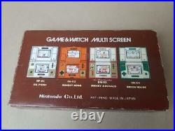 Nintendo Game & Watch Donkey Kong II 2 Boxed Rare Retro and 1980's JR-55 LCD (b)