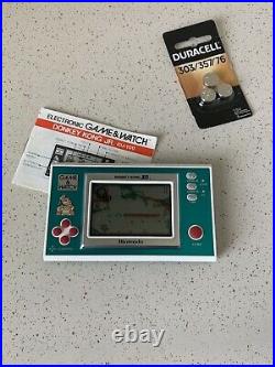 Nintendo Game & Watch Donkey Kong JR 1982 Handheld Game D-J 101 Tested & Works