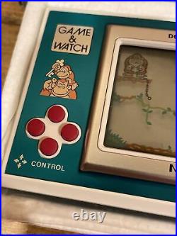 Nintendo Game & Watch Donkey Kong Jr Dj-101 1982 Very Rare New Sealed Mint Boxed