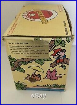 Nintendo Game & Watch Donkey Kong Jr. Tabletop 1983 Near Mint Box French Version