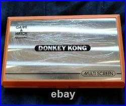 Nintendo Game & Watch Donkey Kong Multi Screen retro console Vintage Rare Used