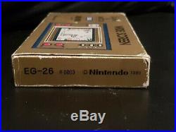 Nintendo Game & Watch Egg (Rare) with box made in Japan 1981 #eg 26