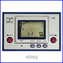 Nintendo Game & Watch FIRE FR-27 Wide Screen 1981 with Box Tested
