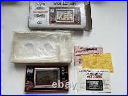 Nintendo Game & Watch Fire Attack (Wide Screen Series) BOXED/WORKING