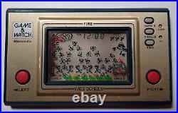 Nintendo Game & Watch Fire FR-27 1981 TESTED WORKING VG+ Game and Watch