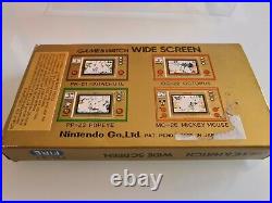 Nintendo Game Watch Fire Wide Screen FR-27 con caja ORIGINAL