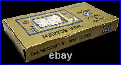 Nintendo Game & Watch Fire Widescreen FR-27 1981 Boxed Working
