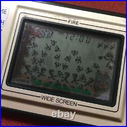 Nintendo Game & Watch Fire wide edition Used Working Tested