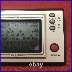 Nintendo Game & Watch Fire wide edition Used Working Tested