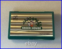 Nintendo Game & Watch GREEN HOUSE Multi Screen concole, Boxed Good