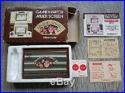 Nintendo Game & Watch Game COMPLETE & IN BOX DONKEY KONG 2 37652885 INCL BAT