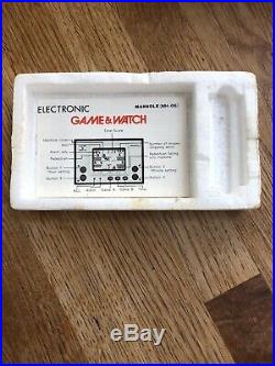 Nintendo Game & Watch Gold Manhole MH-06 Made in Japan 1981 Great Condition