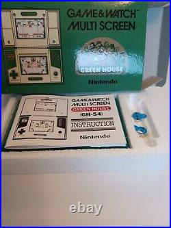 Nintendo Game & Watch Green House Multi Screen