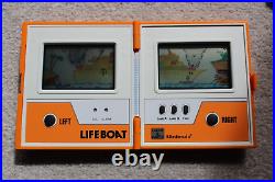Nintendo Game & Watch Lifeboat Tc-58 1983 Nice Working Condition