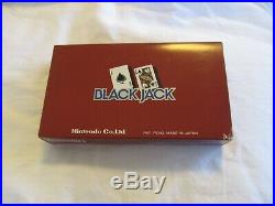 Nintendo Game & Watch MULTI SCREEN Black Jack Never used Japan