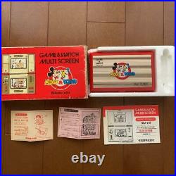 Nintendo Game & Watch MULTI SCREEN Mickey & Donald (DM-53) Japan 1982