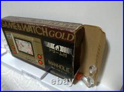 Nintendo Game Watch Manhole MH-06 Gold Series Wide Screen Handheld Game